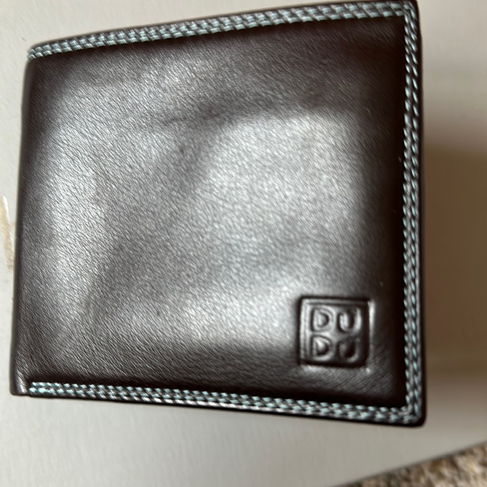 Genuine leather wallet made in Italy